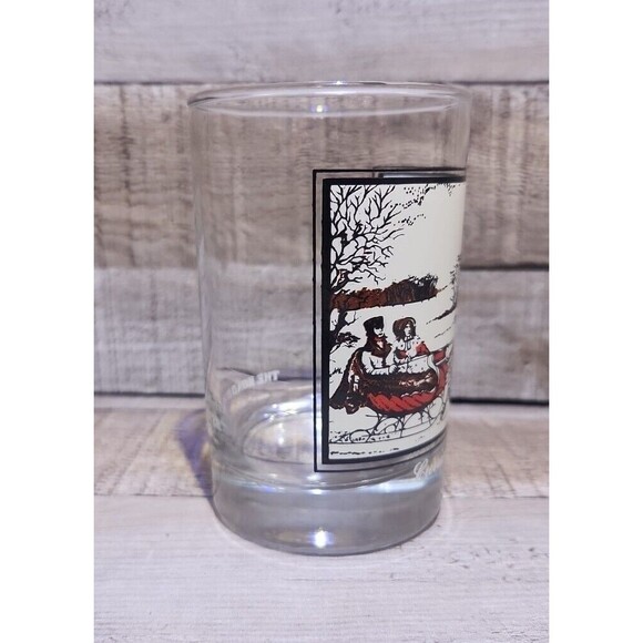 2 -1981 Currier & Ives Tumblers/Vintage Arby's Glasses Collector's Series - Picture 5 of 11